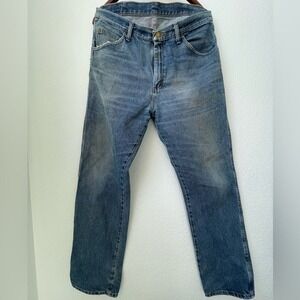 Vintage Wrangler Jeans Men's 36x34 Regular Fit 100% Cotton Made In Mexico